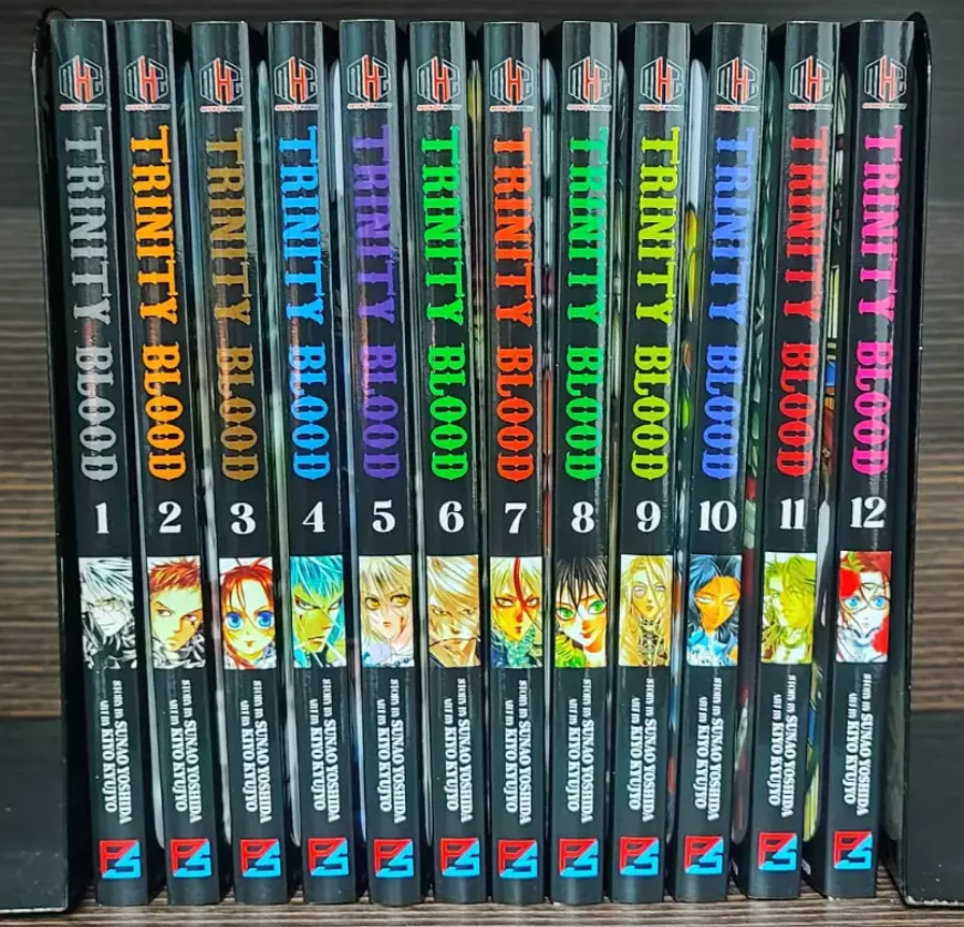 Trinity Blood Manga English Volume 1-12 FULL SET By Sunao Yoshida