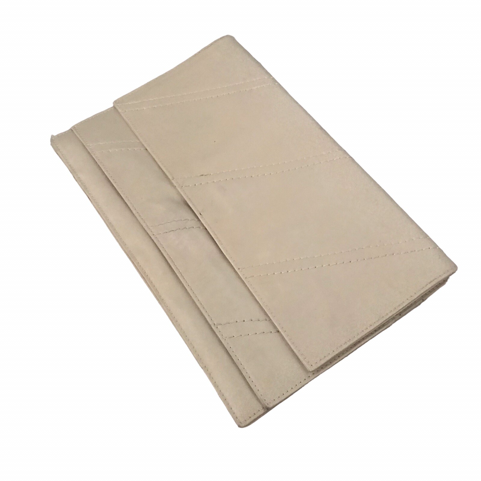 Barbara Bolan Vintage Cream Leather Clutch Bag Purse Rare 80’s Italy Handbags image 4