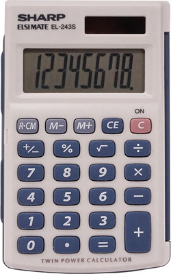 Calculators EL-243SB 8-Digit Pocket Calculator