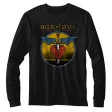 Bon Jovi Bad Name Black L/S Music Shirt