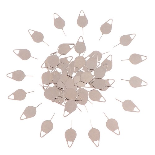 50pcs Sim Card Tray Removal Eject Pin Key Tool Stainless Steel Needle^ F2 - Zdjęcie 11 z 12