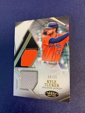 2022 Topps Tier One #T1R2-KT Kyle Tucker Relic Jersey SP /25 Astros