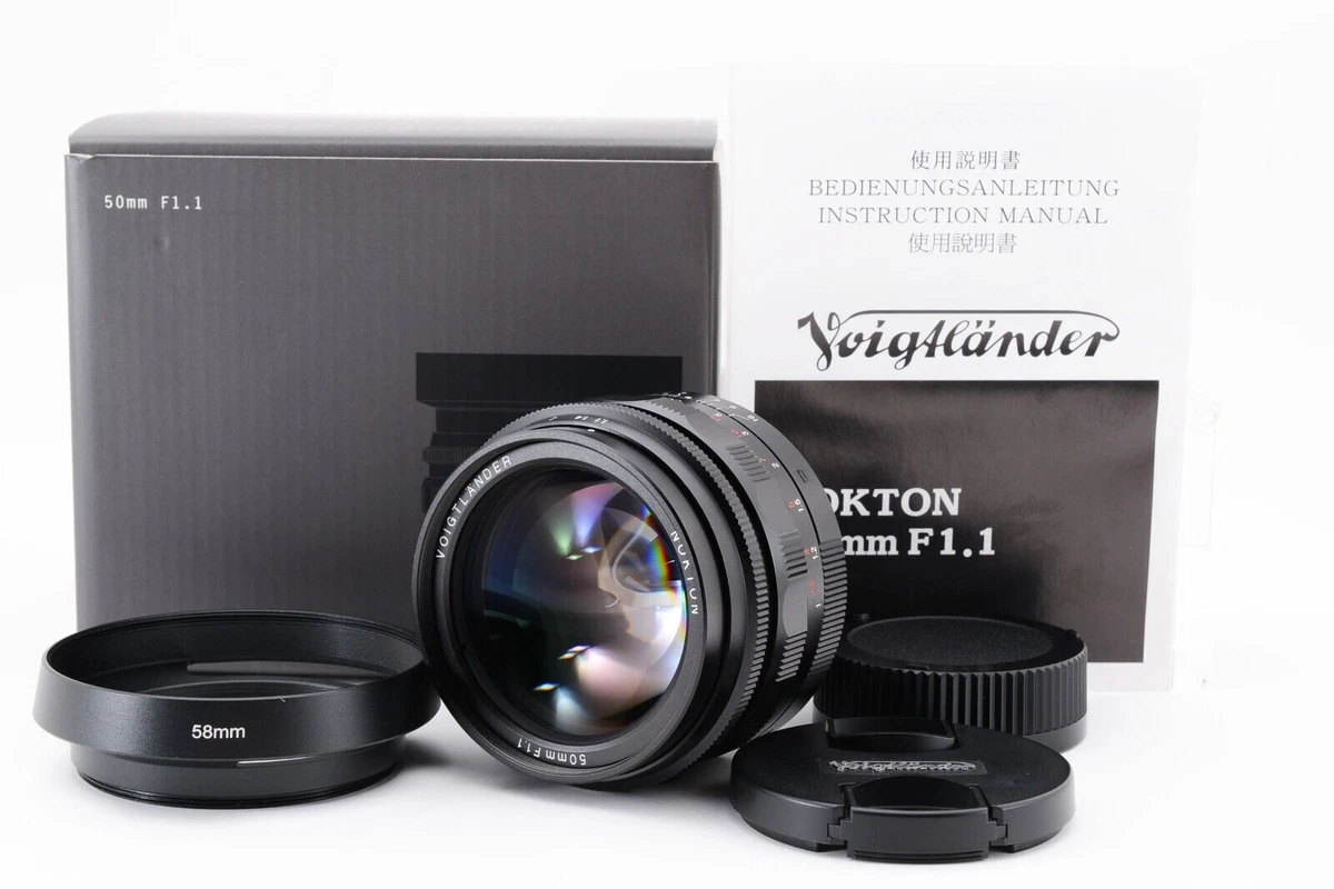 voigtlander nokton 50mm f1.1-