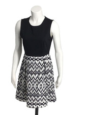 Summer Dress M  Cynthia Rowley, Chevron Maxi Sleeveless Dress