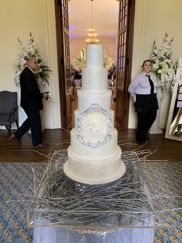 Floating Wedding Cake Stand