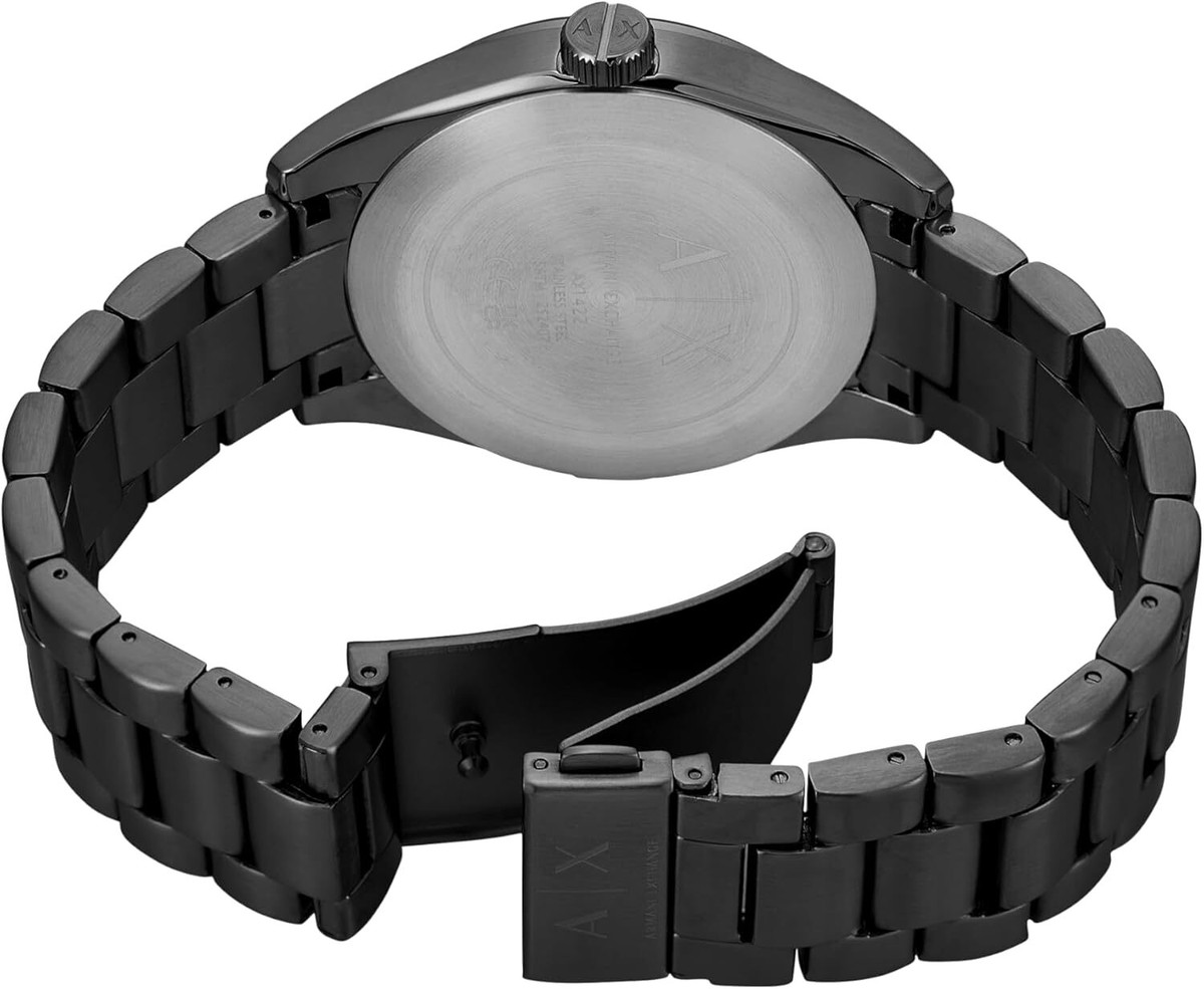 A|X Armani Exchange] Watch Kilian AX1422 Men's Black | eBay