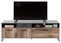 Tv Lowboard Tv-Schrank Fernsehschrank Eiche