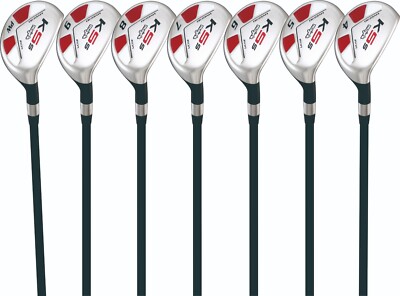 Tall Senior Men's Majek Golf +1'' Than Std, Hybrid Full Set (4-PW) Senior Flex