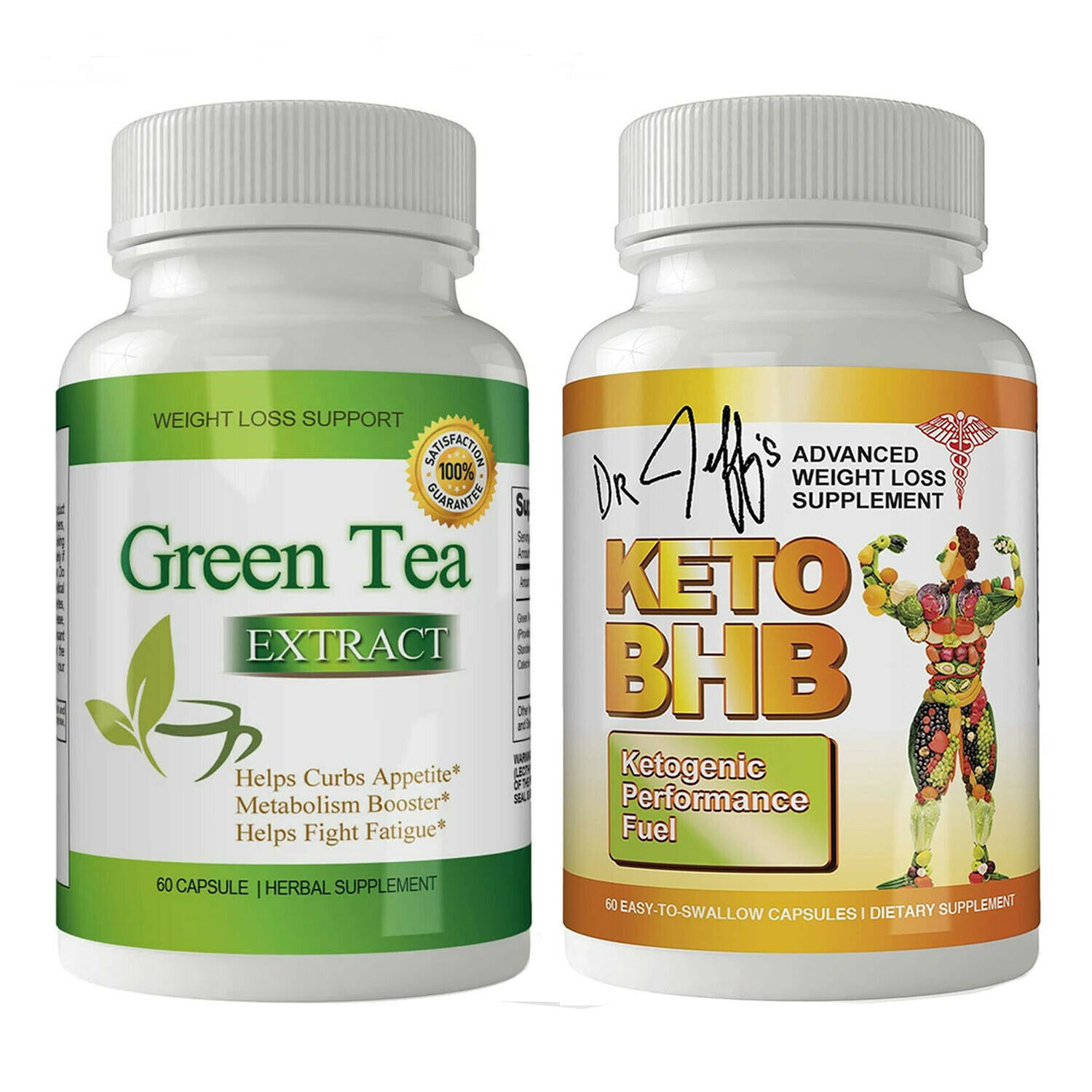 Ultimate Green Tea Extract Fat Burner Pills Keto BHB Diet Fast Weight