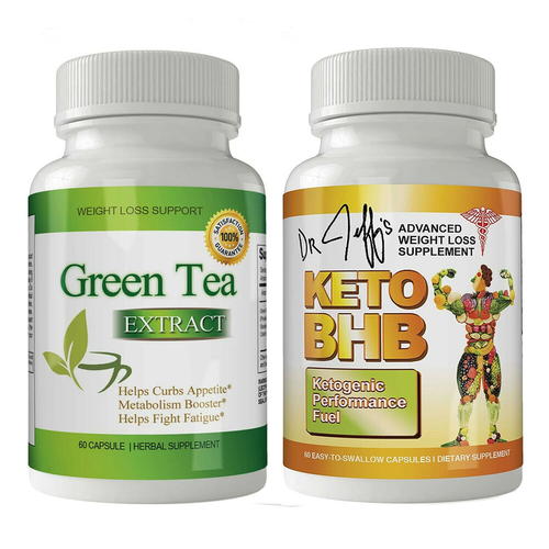 Ultimate Green Tea Extract Fat Burner Pills Keto BHB Diet Fast Weight