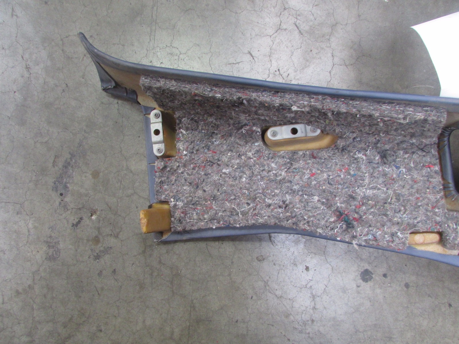 Ferrari 360 Coupe, LH B-Pillar Trim Panel, Blue, Used, P/N 66097902
