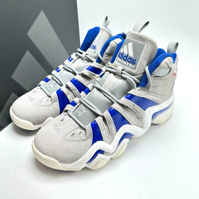 ADIDAS Originals Crazy 8 Grey Royal Blue IG3737 Men's sz 9-12