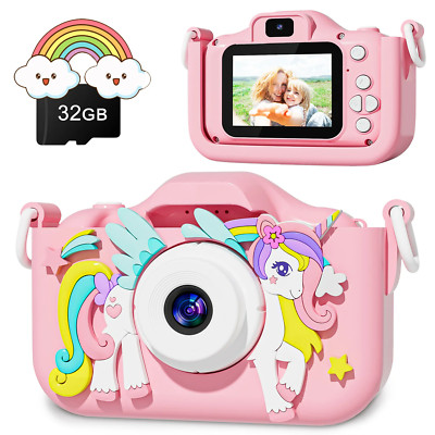 Digital Camera Toys1080P HD Screen Music Playback Gaming 2 Inch  Birthday Gift