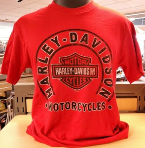 red harley davidson shirt