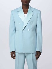 Men Suits Regular Fit Notch Lapel Formal Business Casual Wedding Party 2 Pcs