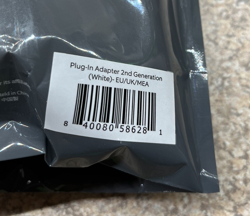 Ring PlugIn Adapter White (2nd Gen.) for sale online eBay