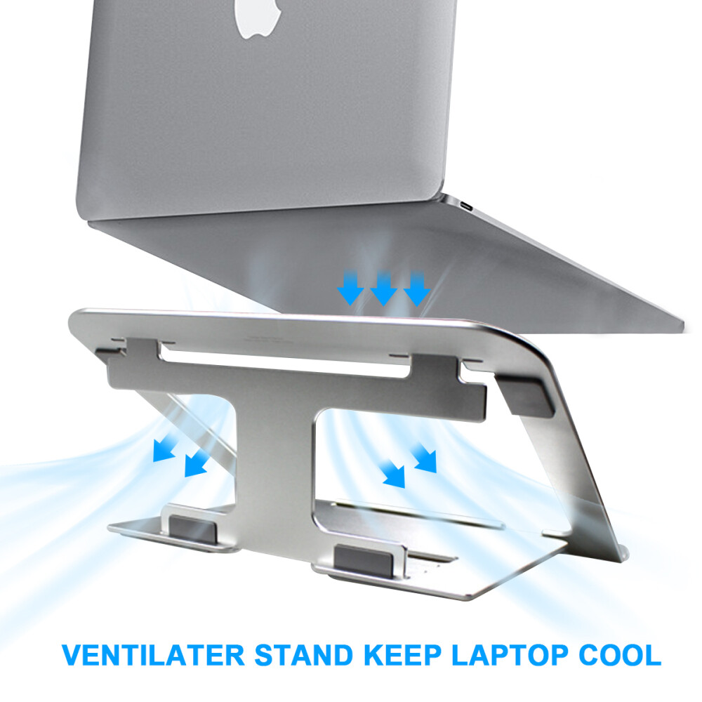 Aluminum Laptop Stand for iPad 10.2 8th Gen Air 1 2 3 2021 & Tablets