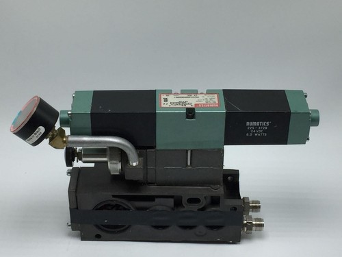 NUMATICS 152SS400M000061 SOLENOID VALVE 24VDC W/REG. TESTED - Picture 3 of 7