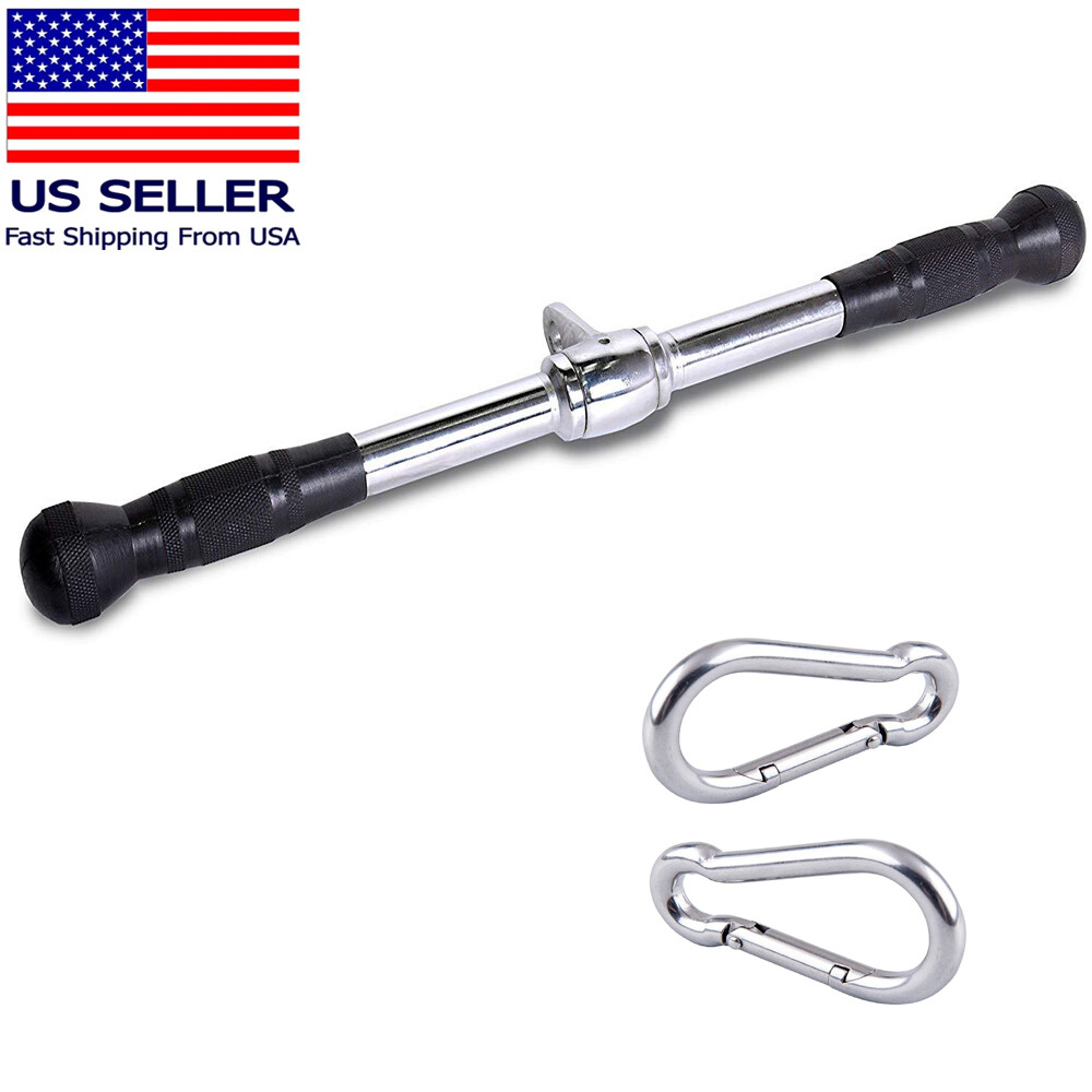 Home Gym Cable Attachment Handle Machine Strength Exercise C