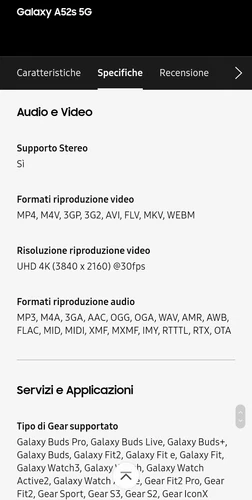 SAMSUNG GALAXY A52S 5g Black 128 gb.