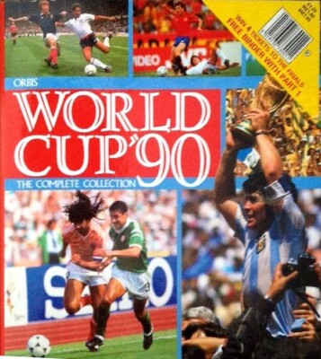 WM Italia 90 Die komplette Sammlung von Orbis Sticker 1-350