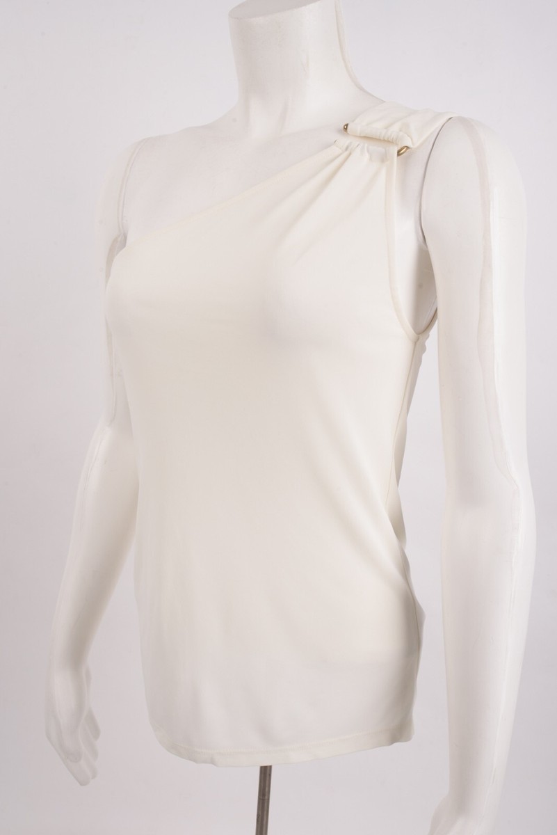 Massimo Dutti ノースリーブニット アイボリー｜ワンピース