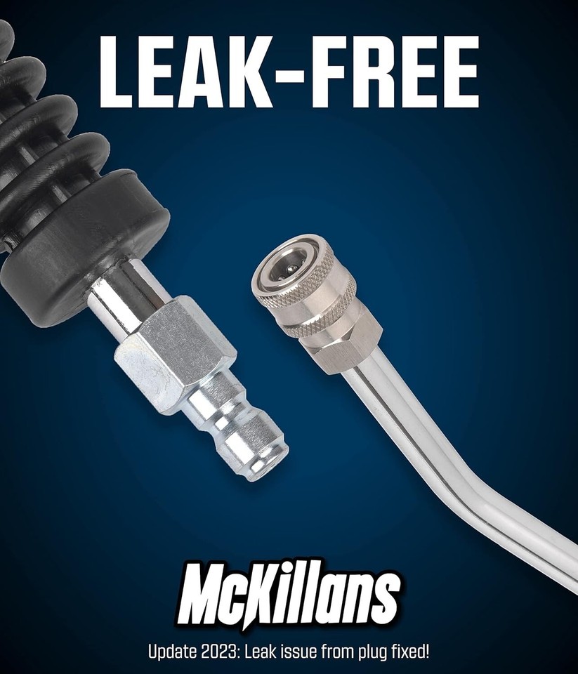 McKillans Car Pressure Washer Extension Wand for Wash with Quick