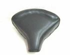 For ROYAL ENFIELD BLACK LEATHER FRONT SOLO SEAT WITH CHROME SPRINGS COMPLETE