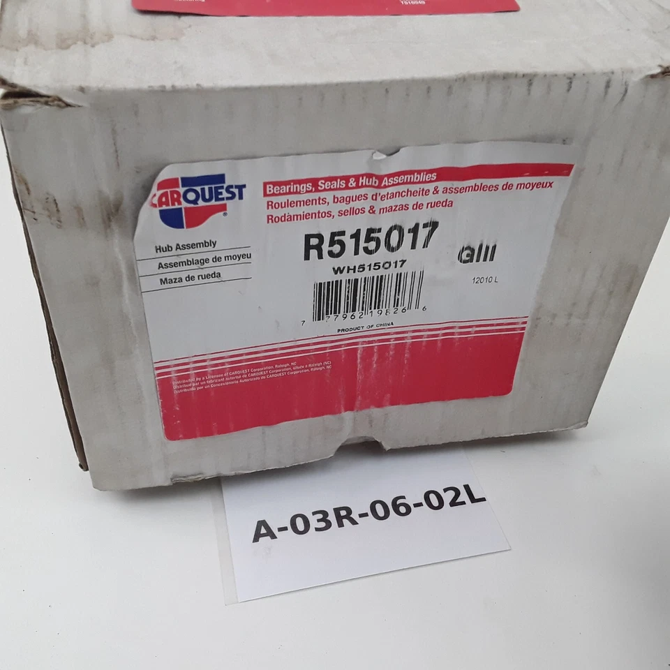 Conjunto de cojinete y buje de rueda delantera WH515017 para Ford F-150 1997 1998 1999 2000 Foto 4 de 4