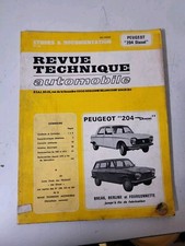 Revue technique Peugeot 204