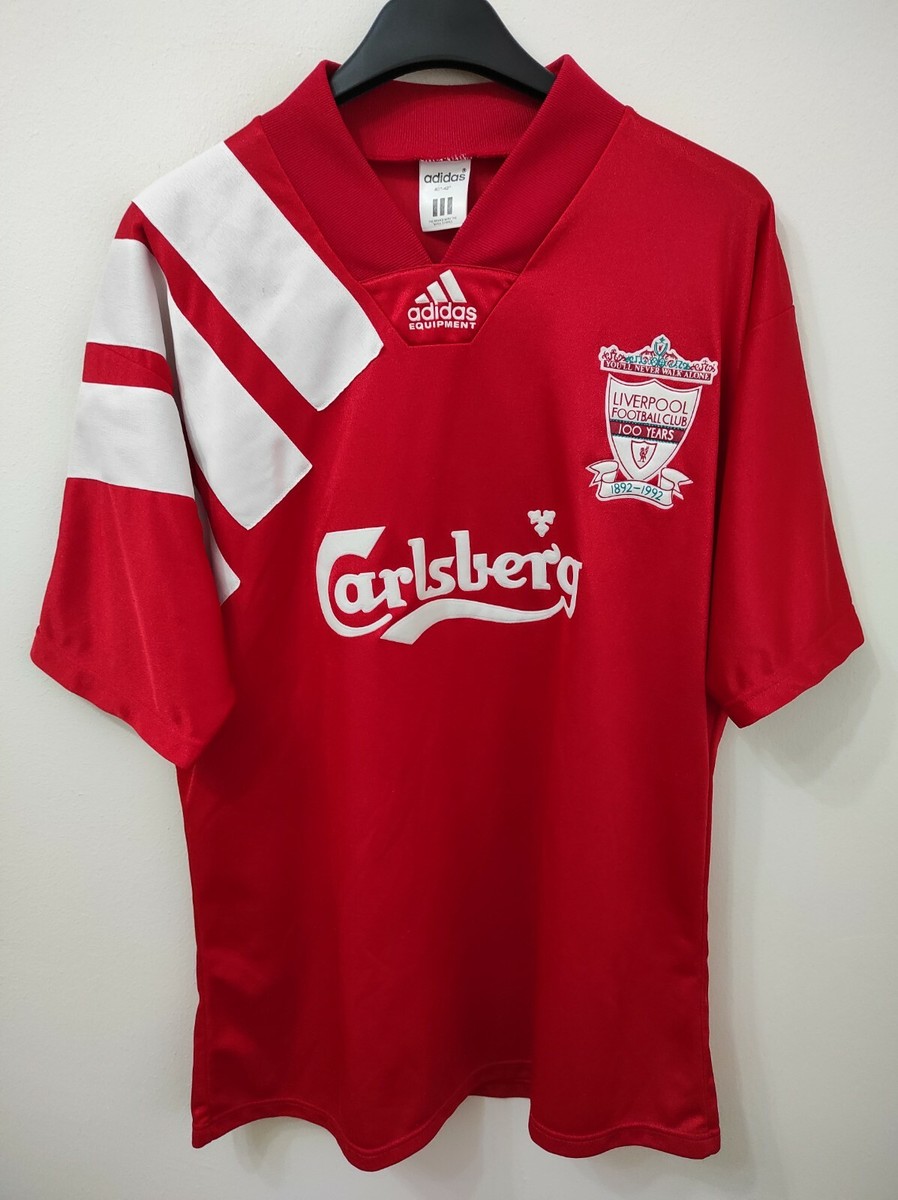 Maillot Vintage Liverpool 1995-1996 Sponsor Carlsberg - Taille XL
