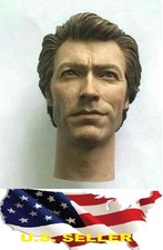 1/6 Clint Eastwood Head Dirty Harry for Hot toys body narrow shoulder ❶USA❶