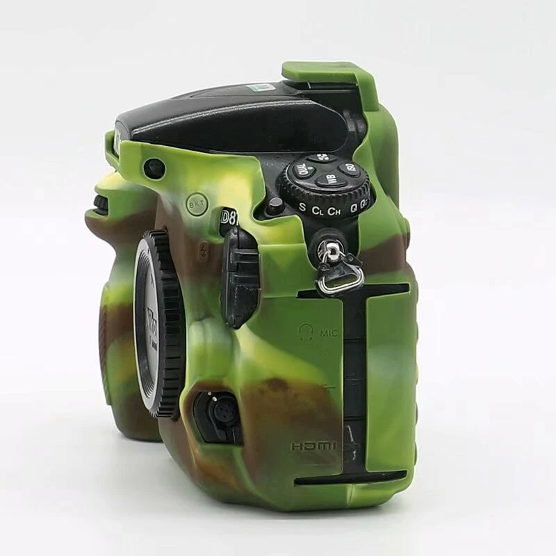 For Nikon D800 D850 D7500 Camera Bag Soft Silicone Rubber Body Cover Case Skin - Image 4 of 4
