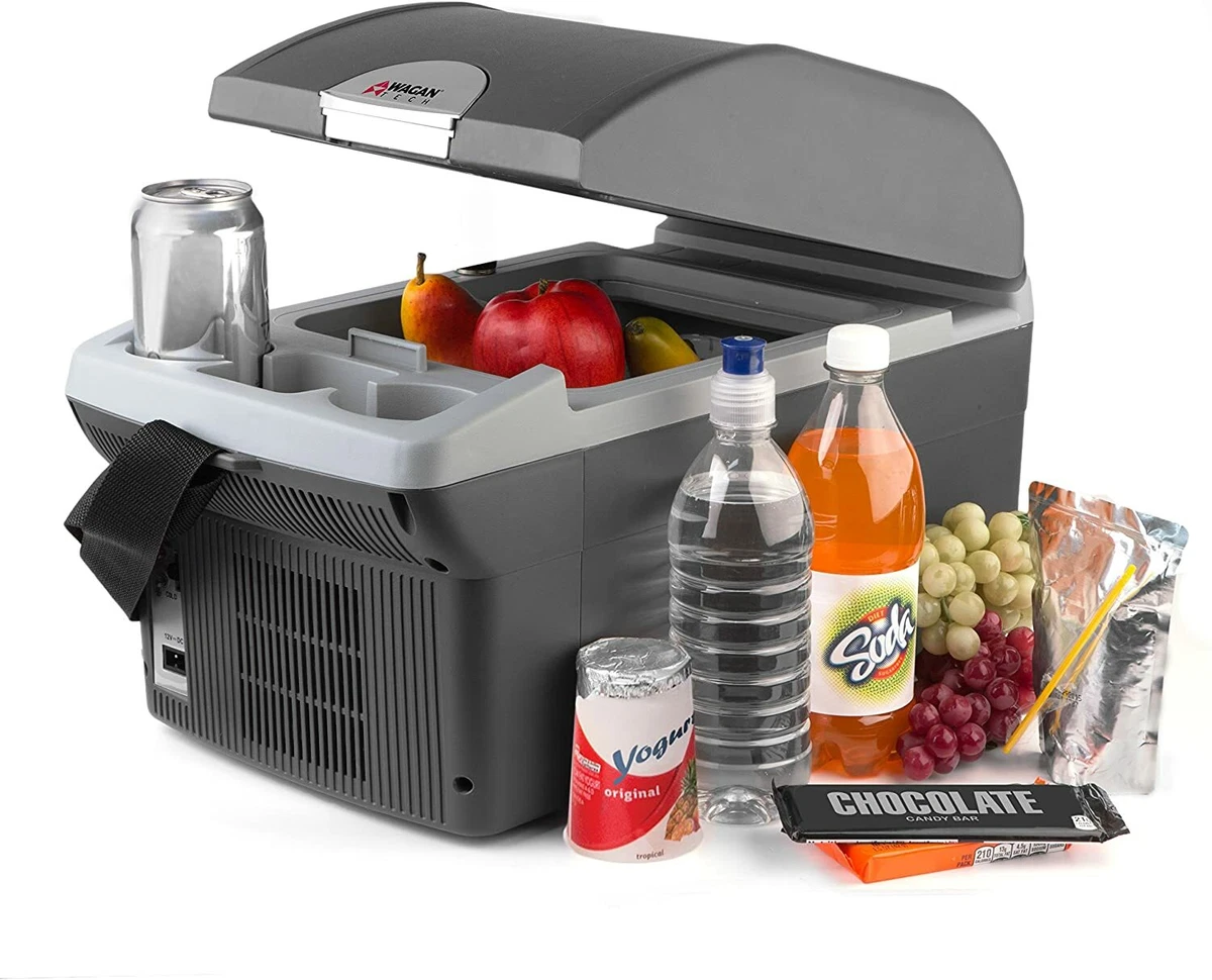 Cooler nevera para auto carro 12v mini refrigerador 14qt Y CALENTADOR de  comida