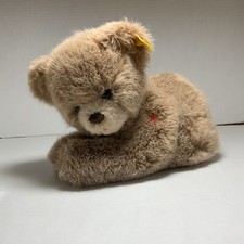 Steiff Musik Orsi Teddy Bear 6370/22 Ear Tag Pull String / Music Works