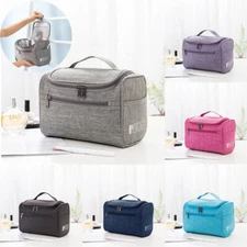 Travel Extra Large Cosmetic Makeup Wash Toiletry Bag Portable Organizer Handbag