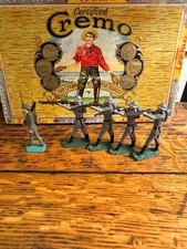 Hand painted World War Two Model Soldiers - Lot Of 5 Lead Soldiers