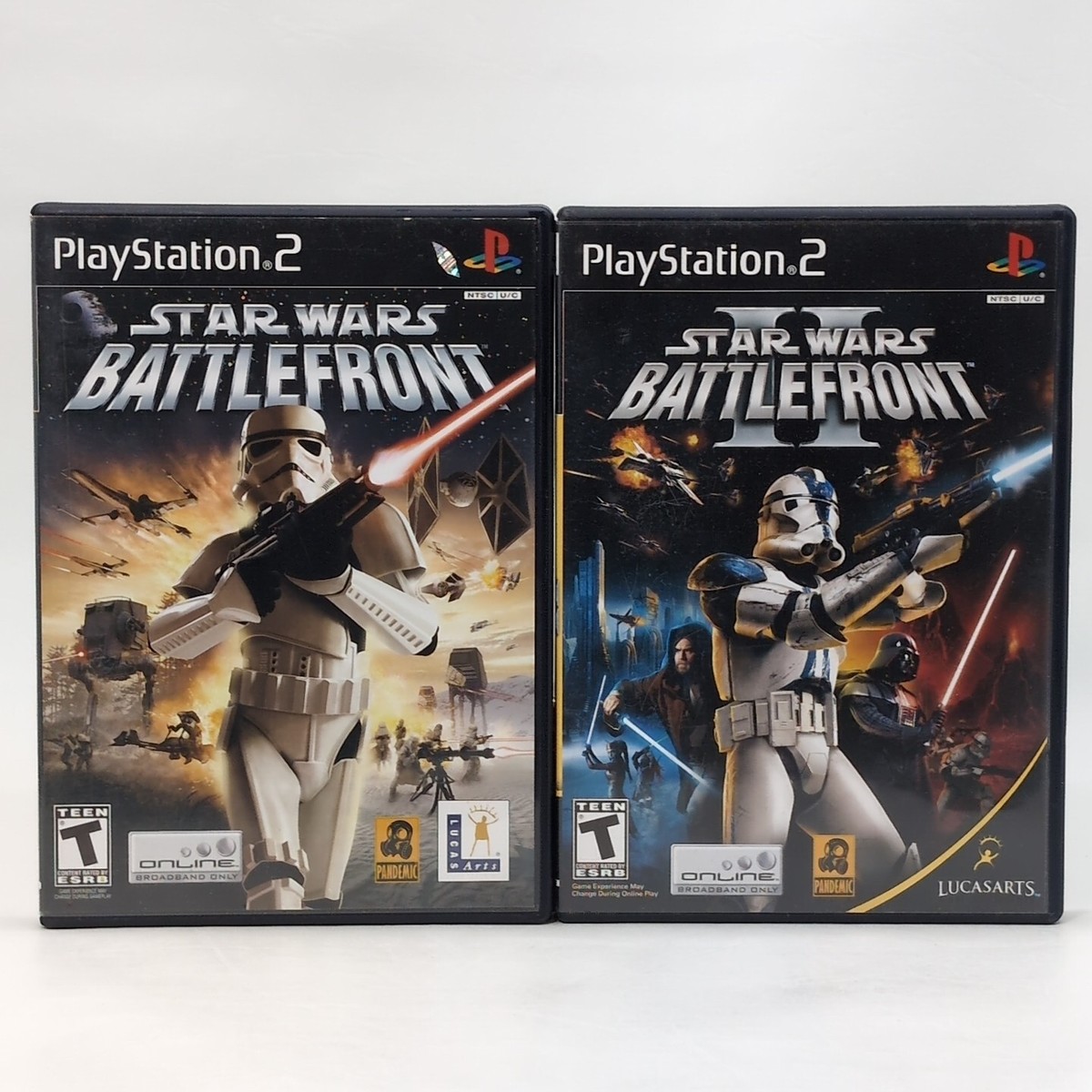 Star Wars: Battlefront I II Sony PS2 PlayStation 2, 2005