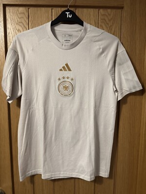 Germany Team Pre-match Jersey Football Shirt Adidas Cotton