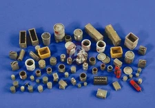 Verlinden 1/35 Panzerwerk Workshop Accessories / Warehouse Stuff [Diorama] 2541