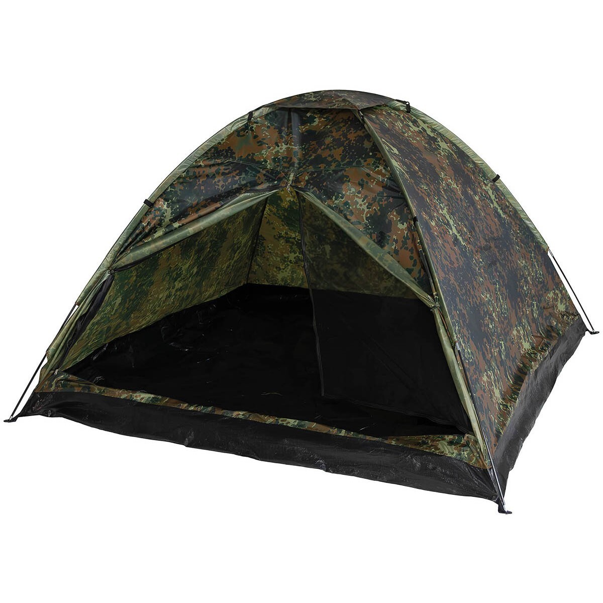 MFH Tienda Militar Da Acampada Excursiones Tent Monodom 32103V Flecktarn