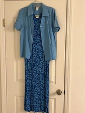 Coldwater Creek ladies jacket dress, size M