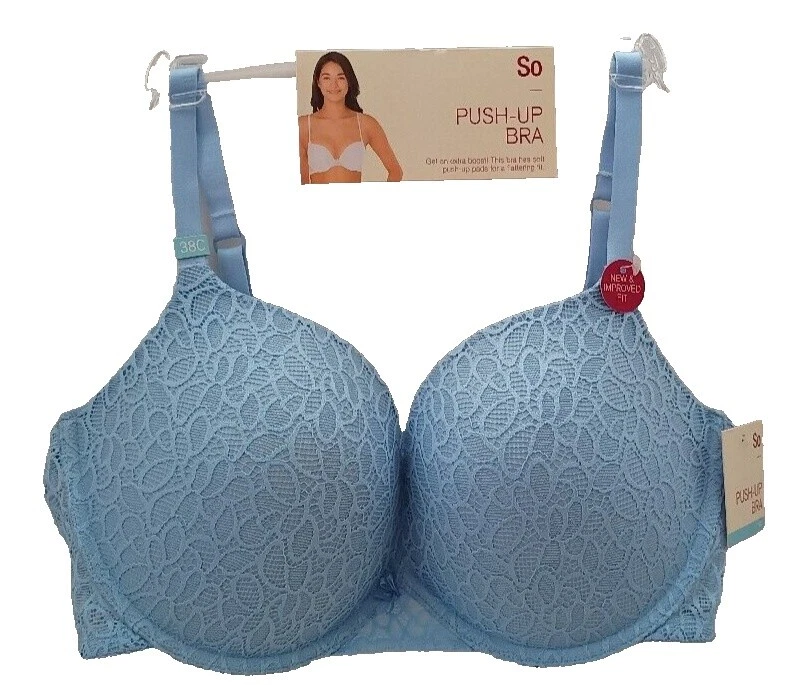Brasieres y floral de nylon SO Bra Sets para Mujeres