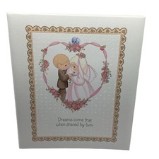 Hallmark Precious Moments Wedding Keepsake Album Vintage Dreams Come True W/ Box
