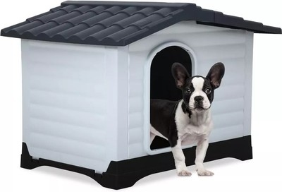 Indoor Outdoor Dog House Big Dog House Plastic Dog Houses for Small Medium Large