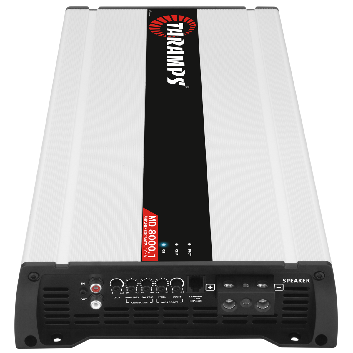 Taramps MD 8000.1 Amplifier 1 Ohm 8000 Watts RMS 1 Channel - BLACK