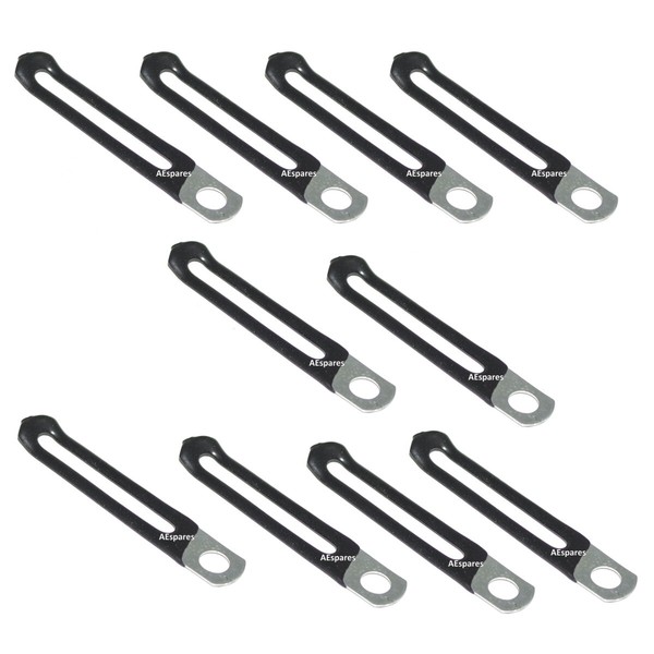 10X Flexible Kabelbinder Halter Samurai 80-95 SJ410 SJ413 09404M08418 Gec-image