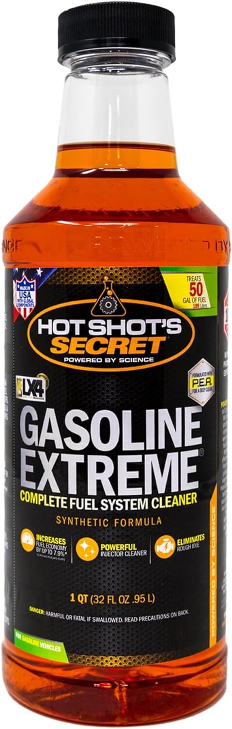 ‎Hot Shot's Secret Gasoline Extreme Complete Fuel System Cleaner Synthetic