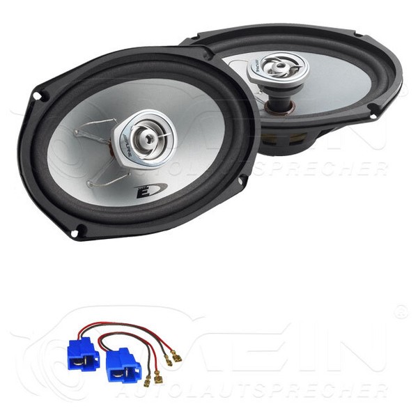 Alpine Lautsprecher FüR BMW Mini Cooper I R50 R53 2001-2006 Heck Seite NEU #Aroa-image