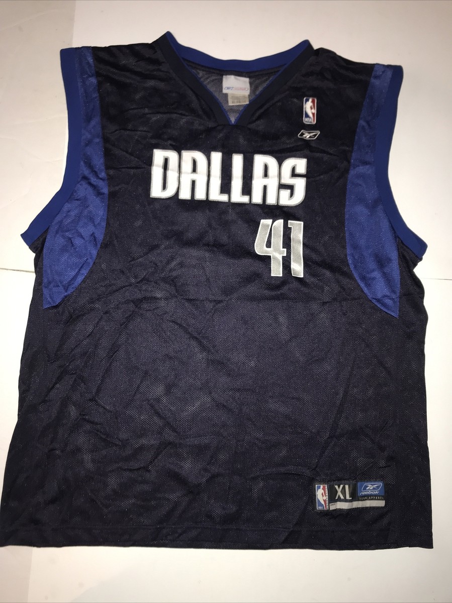 08M114◯Reebok ダラス NOWITZKI ユニフォーム ゲームシャツ 08M114◯Reebok ダラス NOWITZKI ユニフォーム ゲームシャツ